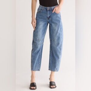 Barrel leg balloon jeans size 27